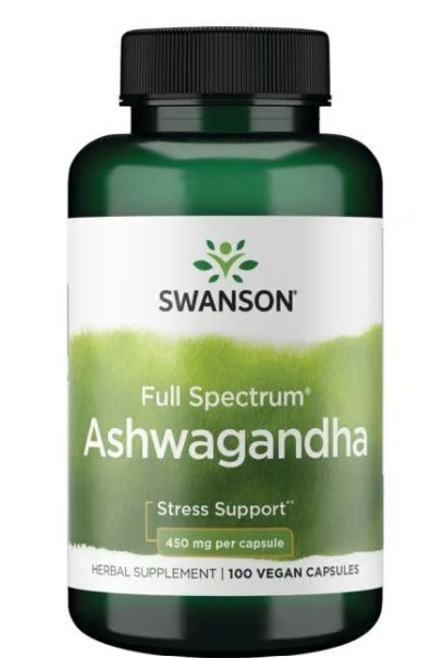 Full Spectrum Ashwagandha, 450mg - 100 caps